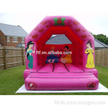 princess inflatable bounce house for kids,cartoon inflatable bouncers